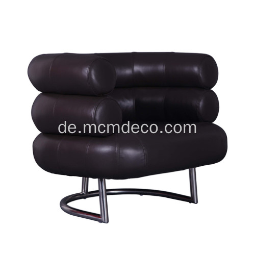 Replica Bibendum Leder Lounge Stuhl von Eillen Grey